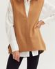 CRESCENT CRESCENT Wool Blend Felt Vest - 1