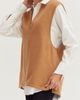 CRESCENT CRESCENT Wool Blend Felt Vest - 2