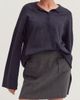 CRESCENT CRESCENT Wool Blend Mini Skirt - 2