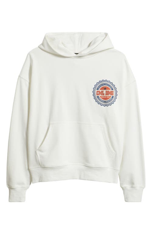 CRIMINAL DAMAGE CRIMINAL DAMAGE Beer Bottle Graphic Cotton Hoodie