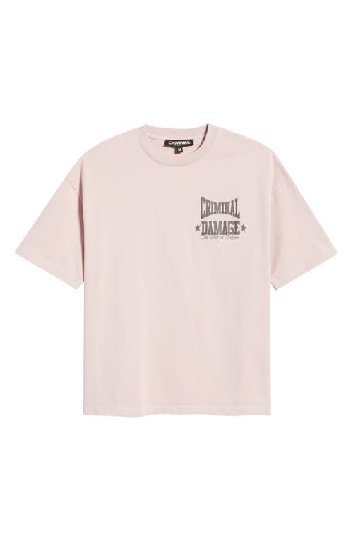 CRIMINAL DAMAGE CRIMINAL DAMAGE Boxing Gym Graphic T-Shirt
