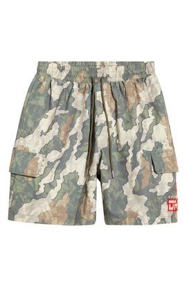 CRIMINAL DAMAGE CRIMINAL DAMAGE Camo Nylon Shorts