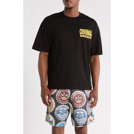 CRIMINAL DAMAGE CRIMINAL DAMAGE Everything Must Go Graphic Cotton T-Shirt