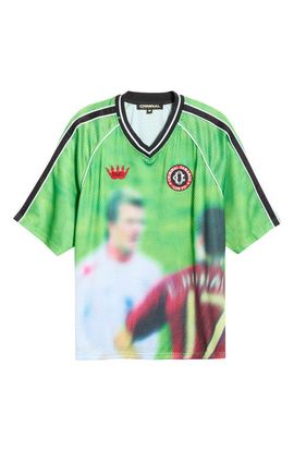 CRIMINAL DAMAGE CRIMINAL DAMAGE Frenemies Soccer Graphic Polo