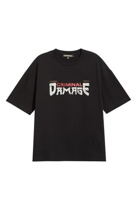 CRIMINAL DAMAGE CRIMINAL DAMAGE Ramen Graphic Crewneck T-Shirt
