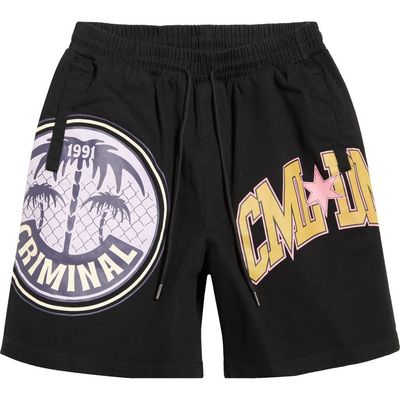 CRIMINAL DAMAGE CRIMINAL DAMAGE Varsity Cotton Twill Shorts