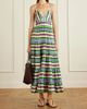 CRISTIANO MARCHELI Allegra tiered striped silk-blend maxi dress - 2