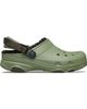 Crocs Crocs All Terrain lined clogs in cargo green - 1