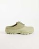 Crocs Crocs Axle Suede Mule clogs in tac green - 1