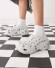 Crocs Crocs caged clog in atmosphere-Gray - 4