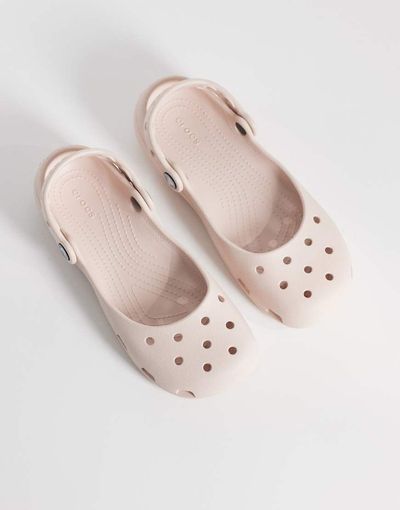 Crocs Crocs Classic ballet clogs in quartz-pink