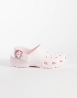 Crocs Crocs Classic buckle clogs in light pink