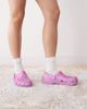 Crocs Crocs Classic clogs in hydrangea glitter-Purple - 1