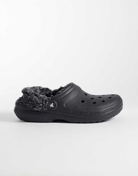 Crocs Crocs Classic fleece lined clogs in black