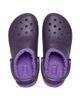 Crocs Crocs Classic fleece lined clogs in dark iris purple - 3