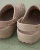 Crocs Crocs Classic floral cut-out clogs in taupe-Brown - 2