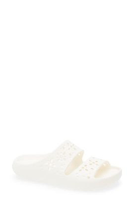 CROCS CROCS Classic Floral Cutout Slide Sandal