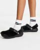 Crocs Crocs classic fur sure clogs in black - 1