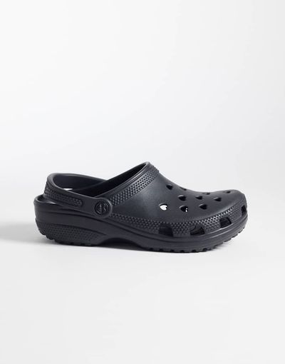 Crocs Crocs Classic Hearts Cut Out clogs in black