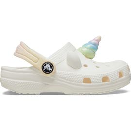 CROCS CROCS Classic I Am Rainbow Unicorn Water Friendly Slingback Clog