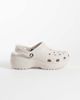 Crocs Crocs Classic Platform clogs in light brown-White - 1