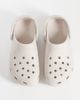 Crocs Crocs Classic Platform clogs in light brown-White - 2