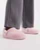 Crocs Crocs Cozzzy fleece slippers in pink milk - 3