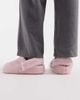 Crocs Crocs Cozzzy fleece slippers in pink milk - 4