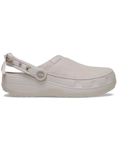 Crocs Crocs Crafted lace clogs in cocoa cream-Brown