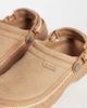 Crocs Crocs Crafted vegan suede stitch clogs in sepia brown - 3