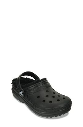 CROCS CROCS Kids' Classic Faux Fur Lined Clog