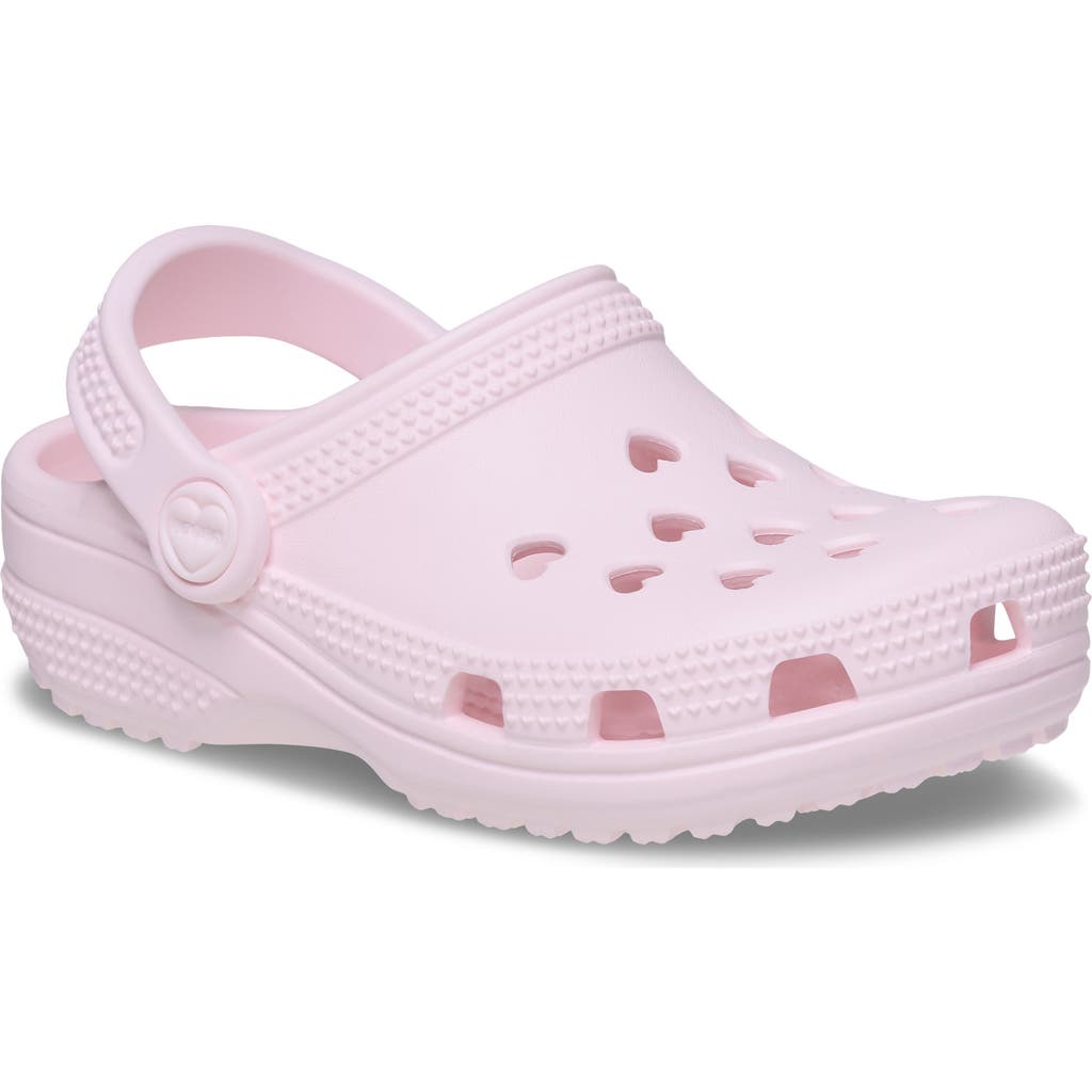 CROCS CROCS Kids' Classic Hearts Cutout Clog