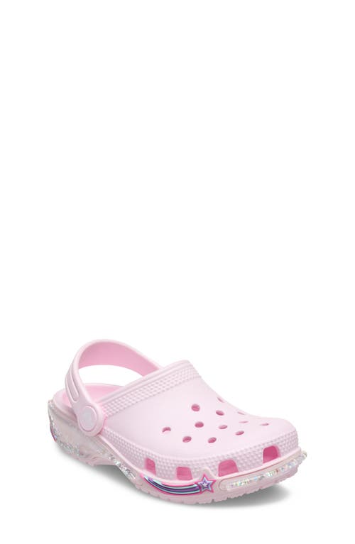 CROCS CROCS Kids' Classic Star Sparkle Shaker Clog