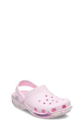 CROCS CROCS Kids' Classic Star Sparkle Shaker Clog