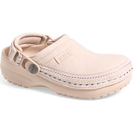 CROCS CROCS Kids' Crafted Faux Suede Stitch Clog