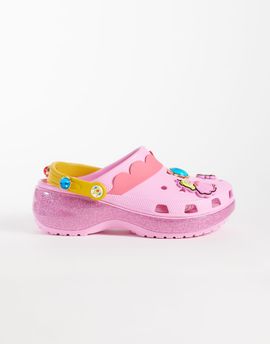 Crocs Crocs Princess Peach classic platform clogs in multi