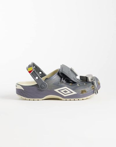 Crocs Crocs Umbro Classic Clogs-Gray