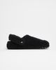 Crocs Crocs Unisex Cozzzy fleece slippers in black - 1