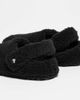 Crocs Crocs Unisex Cozzzy fleece slippers in black - 2