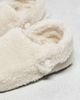 Crocs Crocs Unisex Cozzzy fleece slippers in cream-Neutral - 3