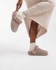 Crocs Crocs Unisex Cozzzy fleece slippers in mushroom-Neutral - 3