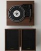 Crosley Crosley Alto Record Player & Speakers Shelf System in Brown at Urban Outfitters - 5
