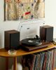 Crosley Crosley C62 Record Player & Speakers Shelf System in Brown at Urban Outfitters - 1
