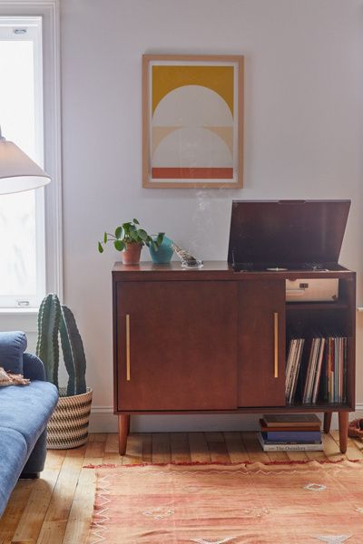 Crosley Crosley Media Console in Brown at Urban Outfitters