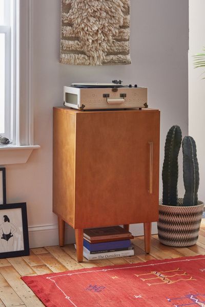 Crosley Crosley Media Stand in Light Brown at Urban Outfitters
