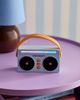 Crosley Crosley Mini Boombox Portable Bluetooth Speaker in Sky at Urban Outfitters - 1