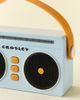 Crosley Crosley Mini Boombox Portable Bluetooth Speaker in Sky at Urban Outfitters - 3