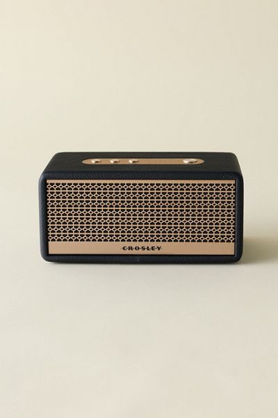 Crosley Crosley Montero Small Portable Bluetooth Speaker in Black at Urban Outfitters