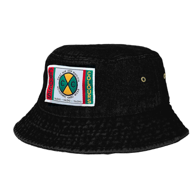 Cross Colours Cross Colours Label Denim Bucket Hat