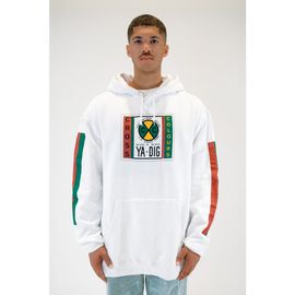 Cross Colours Cross Colours Label Logo Side Pocket Hoodie